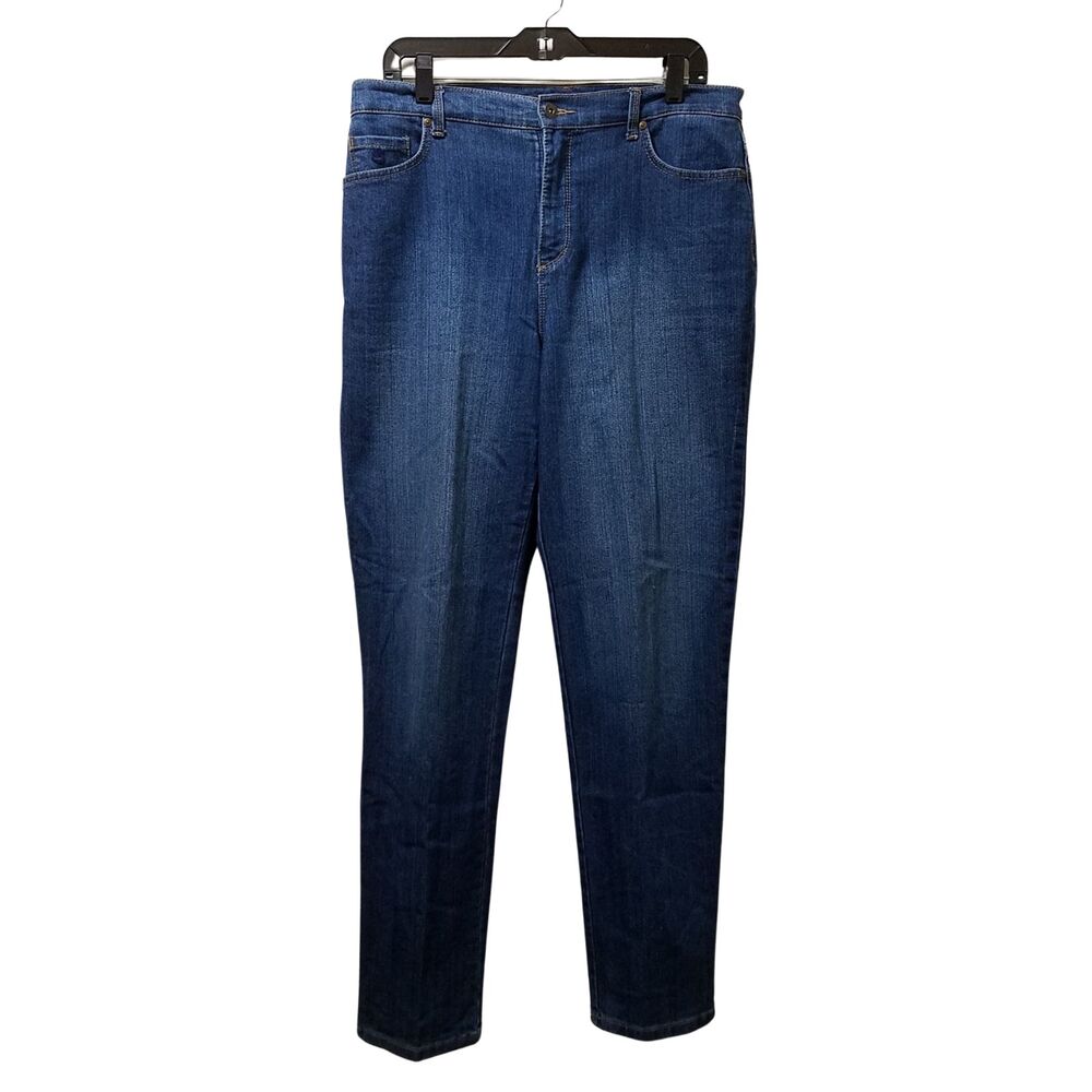 Gloria Vanderbilt Women’s Amanda Blue Denim Jeans Size 12
